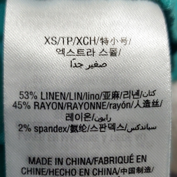 Trina Turk X INC Teal Lace-Up Mini Dress - Picture 6 of 8